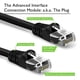 thumbnail image 2 of Cable de conexión Ethernet GearIt Cat5e de 0,6 m negro (paquete de 50), 2 of 8