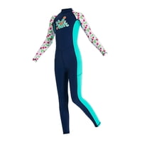 Magideal - Traje De Baño Térmico Completo Para Buceo, Entrenamiento, Navegación, Trajes De Baño Para Niños. Azul Xxl