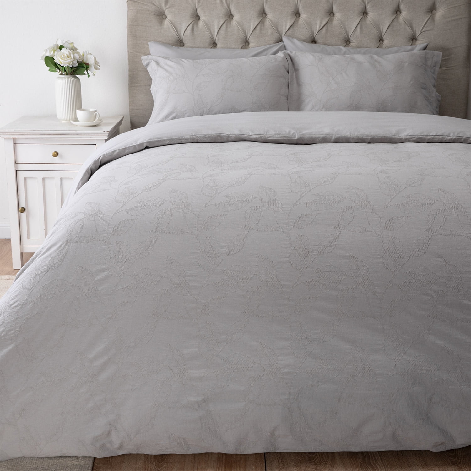 Bellacama - Set Con Funda De Plumón Marlet Gris King