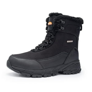 Botas De Nieve Shulook Impermeables Con Forro De Piel Cálida Para Hombre De Invierno