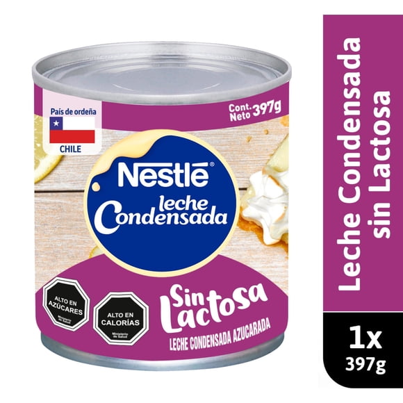 Leche Condensada Sin Lactosa Tarro, 397 g