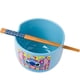 thumbnail image 1 of Cuenco de arroz con fideos ramen de cerámica, plateado, Buffalo Disney Lilo, 1 of 5
