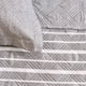 thumbnail image 2 of Quilt Andes Estampado Listado Gris 2 Plazas, 2 of 3