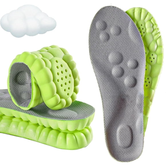 Plantillas Steppers Cloud Like Con Masaje Y Espuma Viscoelástica