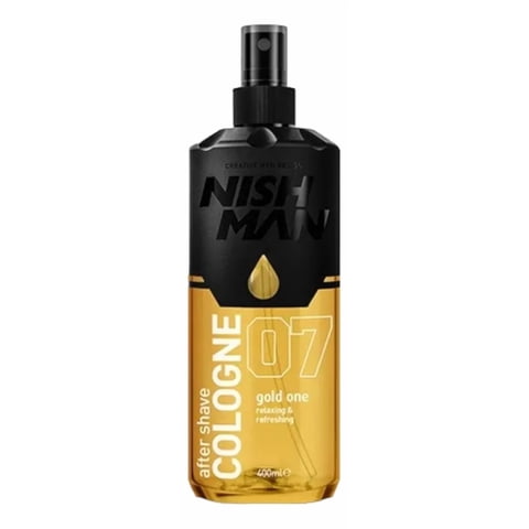 Linastore - After Shave Colonia Locion Nish Man 400Ml Gold One 07