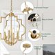 thumbnail image 3 of Candelabro ACANER de 4 luces 40 cm dorado para comedor, 3 of 9