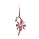 thumbnail image 1 of Adorno Navideño Con Forma De Piruleta Para Colgar En Puertas De Interior Y Exterior, Oficinas, 5 X 9,5 Cm, Color Rojo, Verde Y Rosa, 1 of 3
