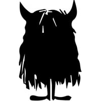 Rienda Libre Graphics - Decomural Hairy Monster Halloween Ws-32542