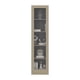 thumbnail image 5 of Estante Vitrina 1 Puerta 180,6x45x31,3 Cm Beige Y Negro, 5 of 7