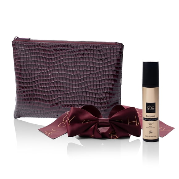 Set de Regalo ghd Cherry Chic Style con Spray Protector de Calor