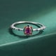 thumbnail image 3 of Stunning Colorful Zircon Ring - 925 Sterling Silver Minimalistic Jewelry for Women and Girls - Perfect Gift for Girlfriend, 3 of 4
