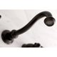 thumbnail image 4 of Grifo Kingston Brass Vintage de 2 manijas para montaje en pared, bronce aceitado, 4 of 8