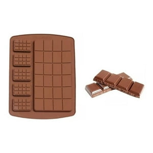 Genérico - Moldes De Chocolate Moldes Barra De Chocolate Barrita 6Cavid