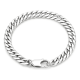 thumbnail image 1 of Pulsera grumet plana plata 925 unisex regalo #7, 1 of 3