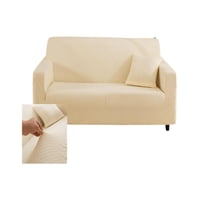 Genérico - Juego Fundas Sofá Texturizadas 3+1+1 Antideslizantes 5N7