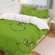 thumbnail image 2 of Christmas Grinch Smiley Face 3 Pieces Duvet Cover Set Full Size Super Soft Fade Resistant Microfiber, 2 of 4