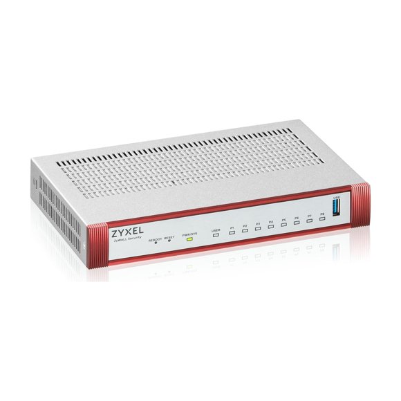 Cortafuegos ZYXEL USG FLEX 100H – 25 usuarios – 1 año de seguridad