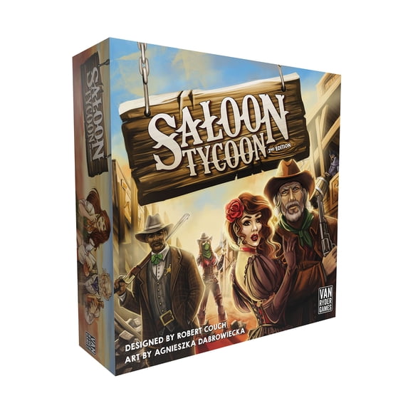Juego De Mesa Saloon Tycoon 2 ª Edición De