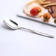 thumbnail image 5 of XmhyTop 4 Cucharas Cuadradas de Acero Inoxidable, 15x1.5 cm - Ideal para Helados, Postres y Bebidas con Estilo Moderno,Plateado, 5 of 5