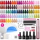 thumbnail image 1 of Kit de esmalte en gel Beetles de 55 piezas con lámpara UV y torno eléctrico, 1 of 8