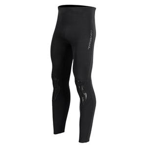 Ioensy - Pantalones De Traje De Neopreno Medias Protección Solar Pantalones De Buceo Para Buceo Kayak Canoa Hombres L Negro