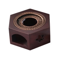 Magideal - Calentador De Café Y Leche, Calentador De Té, Base De Calefacción, Placa Resistente Al Calor, Estufa De Té, Calentador De Tetera Para Té, Restaurante Estilo Una Estrella