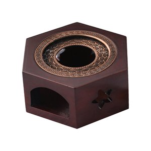 Magideal - Calentador De Café Y Leche, Calentador De Té, Base De Calefacción, Placa Resistente Al Calor, Estufa De Té, Calentador De Tetera Para Té, Restaurante Estilo Una Estrella