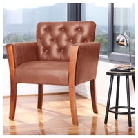 Latam Home - Sitial Kiel Cuero Kentucky Tabaco