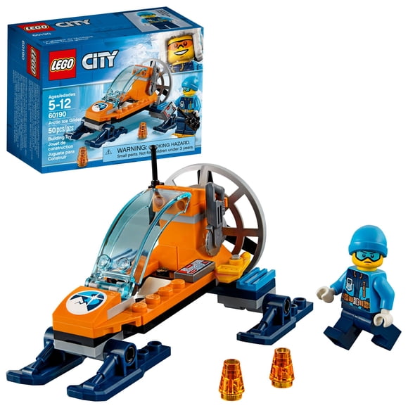Kit de construcción LEGO City Arctic Ice Glider 60190 (50 piezas)