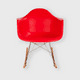 thumbnail image 3 of Mecedora Silla Rocking Estructura Metalica - Rojo, 3 of 3