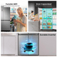 thumbnail image 3 of Refrigerador Hisense Side By Side No Frost / Rs820Nv 635 Litros, 3 of 7