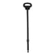 thumbnail image 3 of Bastones De Trekking Multifuncionales Bastón Plegable Portátil Antideslizante Para Viajes Negro, 3 of 5