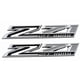 thumbnail image 1 of Calcomanía Tomilia Z71 Off Road 30 cm Pack de 2 en Negro Cromado, 1 of 6