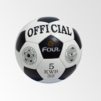 Four - Balón Fútbol Oficial Nº5 Blanco-Negro