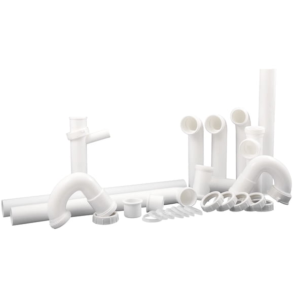 Kit de reparación de desagües de cocina Plumb Craft 7027010N, blanco