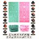 thumbnail image 3 of Juego de 9 diademas VANCROWN Serie Paisley, 3 of 7