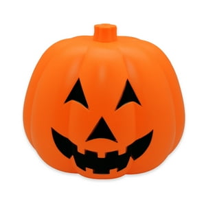 Calabaza Con Luz Led 23X20 Cm Halloween Big Party