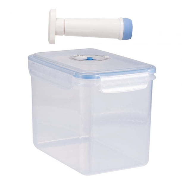 Contenedor De Vacío Ahorrador De Sellado Al Vacío Para Ensaladas, Comidas, Alimentos Secos, 3,6 L