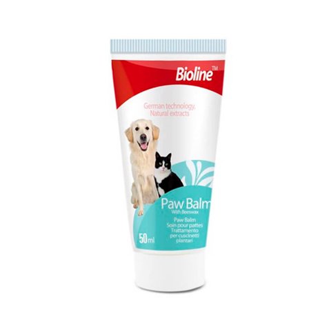 Balsamo Patas Crema Patita Cojinetes Humectante Bioline 50Ml