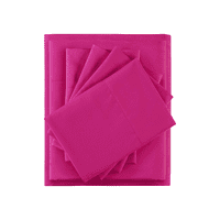 Importclick - Juego Sábanas Poliéster Polar + 2 Fundas 2 Pl Fucsia