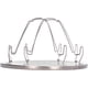 thumbnail image 1 of Estufa de campamento plegable tostadora de acero inoxidable, soporte para tostadora de 4 rebanadas, soporte para tostadora de pan, estantería para tostadora de olla, barbacoa, fiesta, exterior, sender, 1 of 7