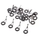thumbnail image 3 of 25 piezas de una sola pierna guías de caña de pescar anillo de ojo kit de reparación de varilla de bricolaje 008, 3 of 3