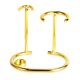 thumbnail image 3 of Razor Holder Estante Para Colgar Para Hombres Baño Razor And Brush Storage Gold, 3 of 5