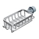 thumbnail image 4 of Estante Para Grifo De Cocina, Soporte Para Esponja Con Gancho Para Lavadero, Baño, Plateado, 4 of 5