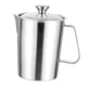thumbnail image 3 of Jarra para espumar leche Espresso de material acero inoxidable 304, taza para verter con tapas, jarra para Espresso, taza para Espumador y ,, 3 of 5