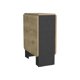 thumbnail image 2 of Mesa Abatible Compact Negro - Macadamia, 2 of 10