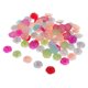 thumbnail image 2 of 100 piezas ABS flor de perla rosa resina Flatback adorno DIY Craft 13 mm, 2 of 5