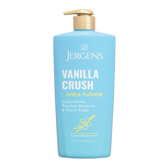 Loción corporal Jergens Vanilla Crush 414 mL hidratante