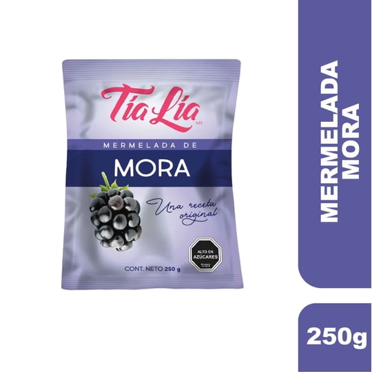 Mermelada Mora 250 g Tia Lia