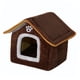 thumbnail image 5 of Refugio Para Mascotas Interior Extraíble Snooze Kennel Cat Bed Para Perro Pomeranian Poodle Brown Y S, 5 of 5